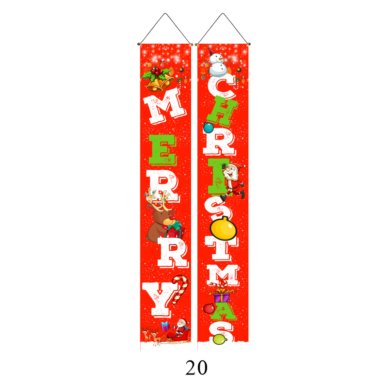 Christmas Door Banner Decoration