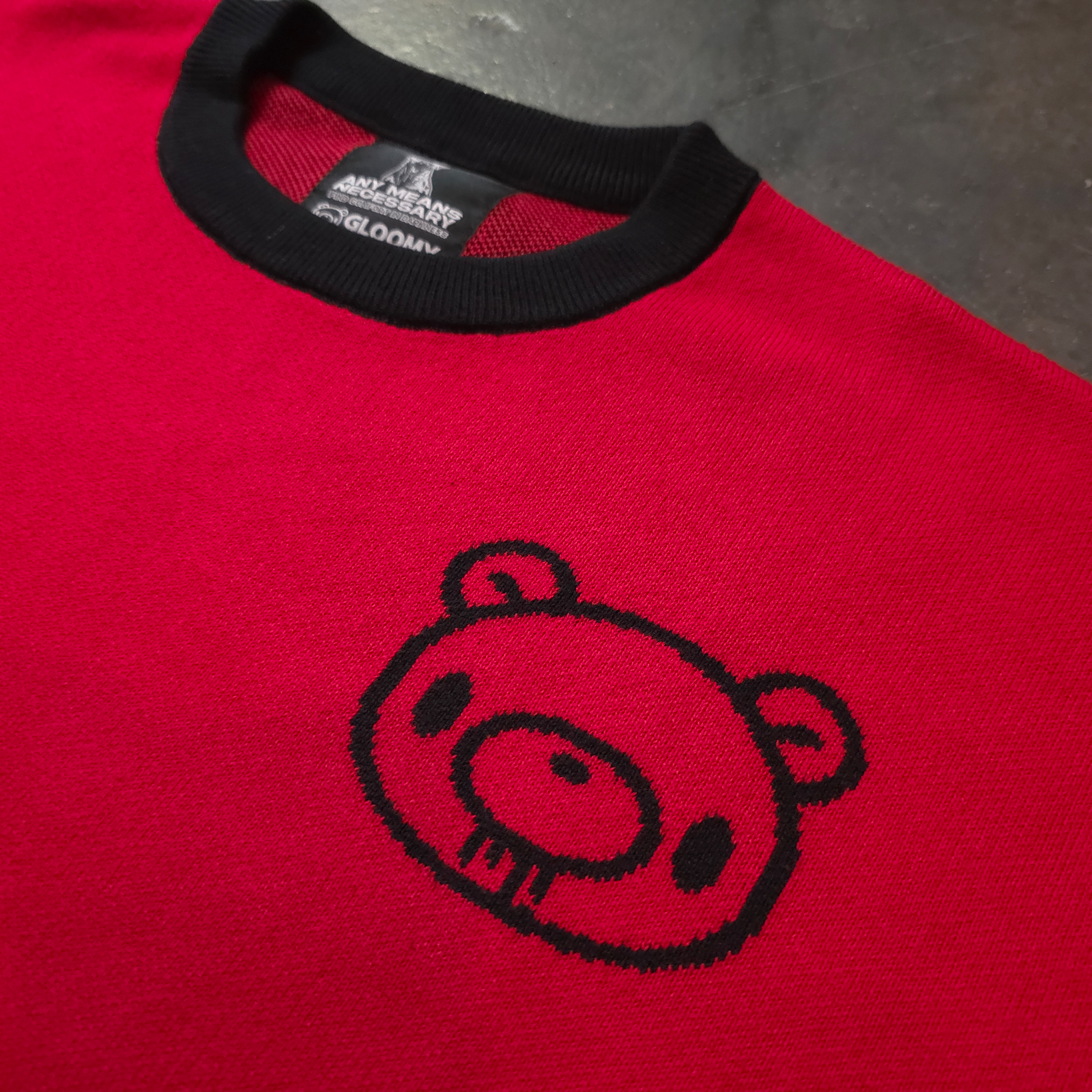 Gloomy Drip Knit Sweater