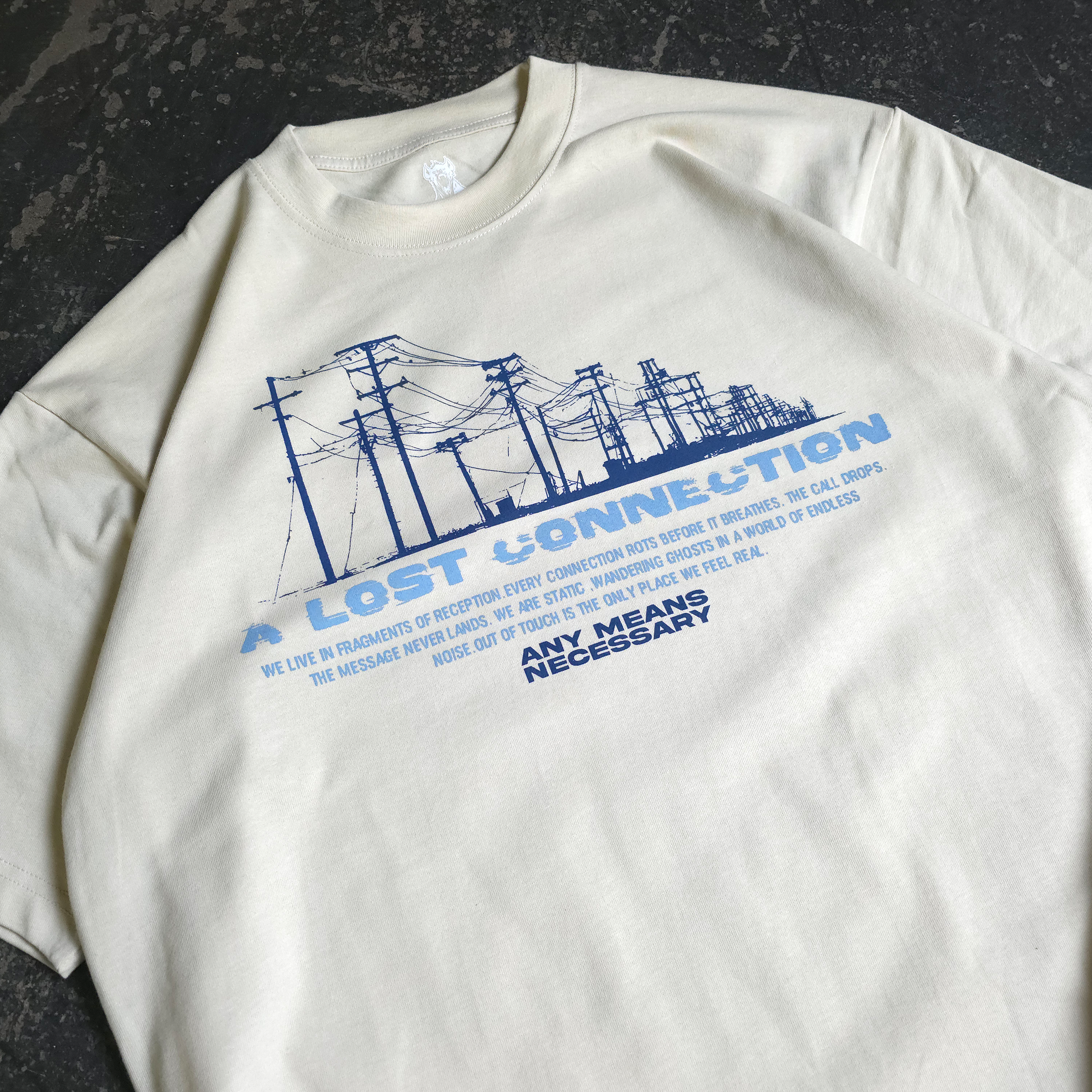 Lost Connection T-Shirt Bone