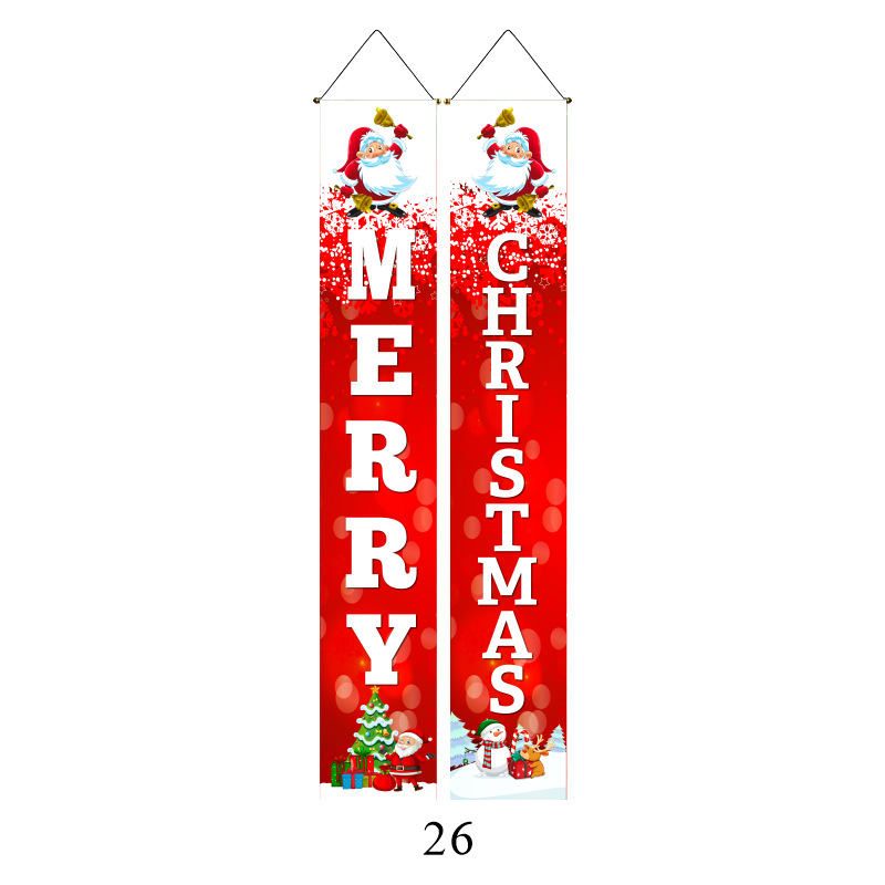 Christmas Door Banner Decoration